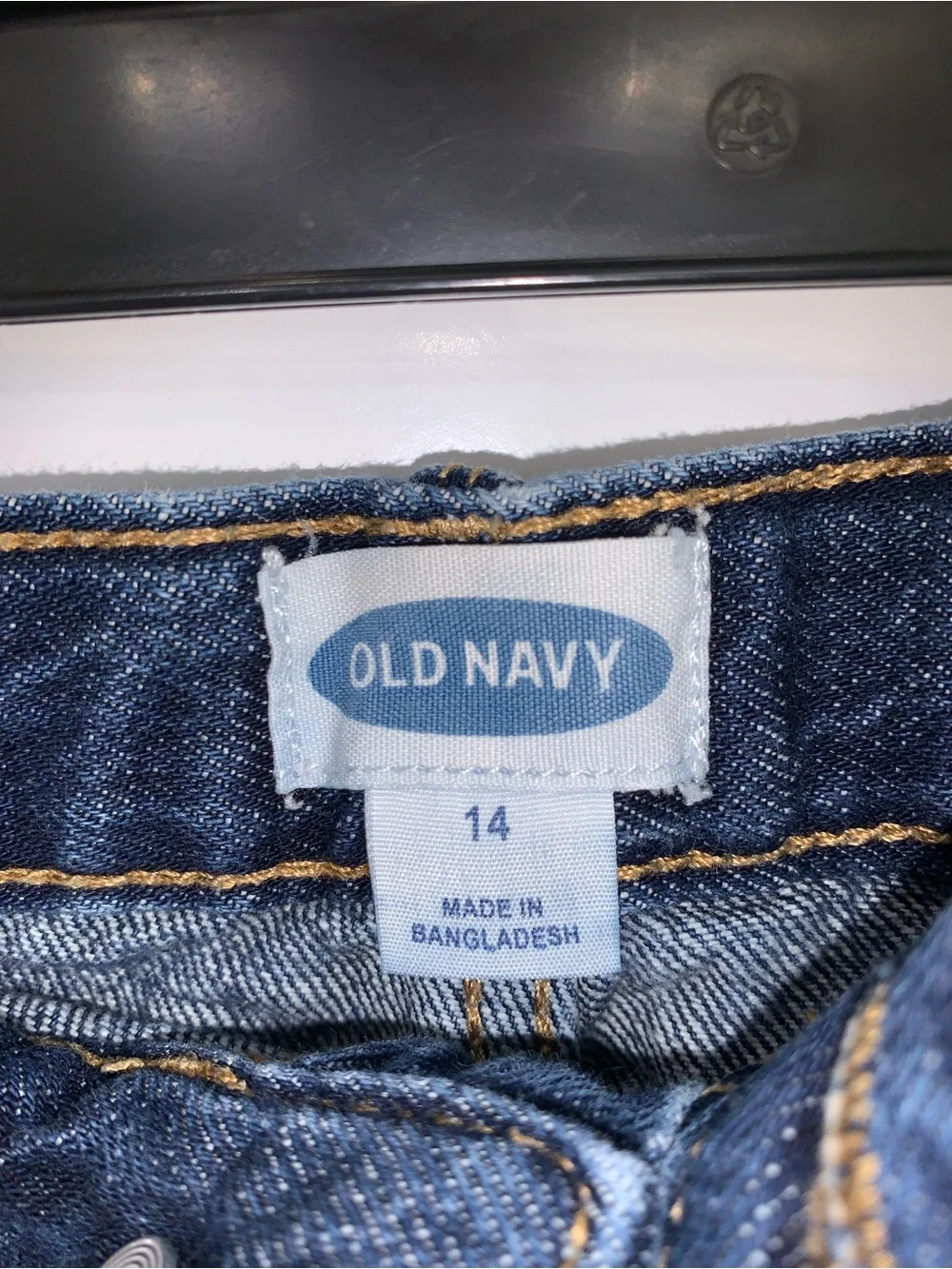 Old Navy Dark Blue Denim Cutoff Kids Shorts